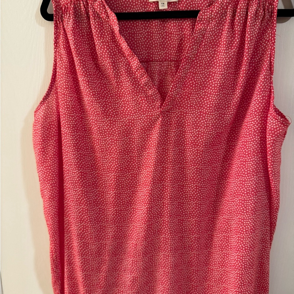 Chic Salmon Sleeveless Women's Tank Top
